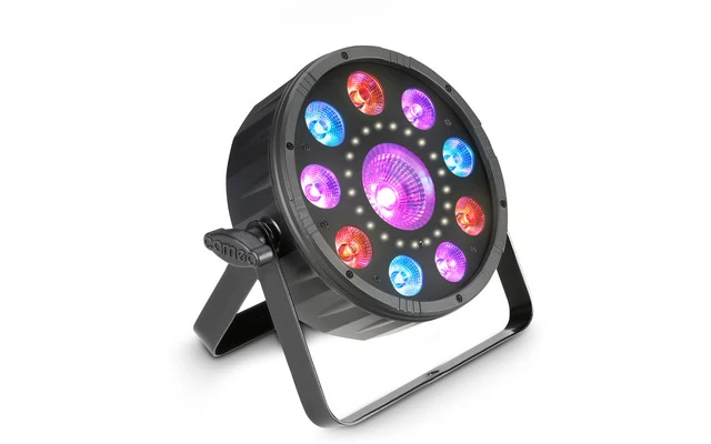 Cameo FLAT Moon Foco PAR plano 3 en 1 con LED RGB+UV y estrobo