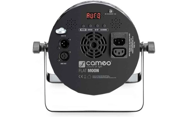 Cameo FLAT Moon Foco PAR plano 3 en 1 con LED RGB+UV y estrobo