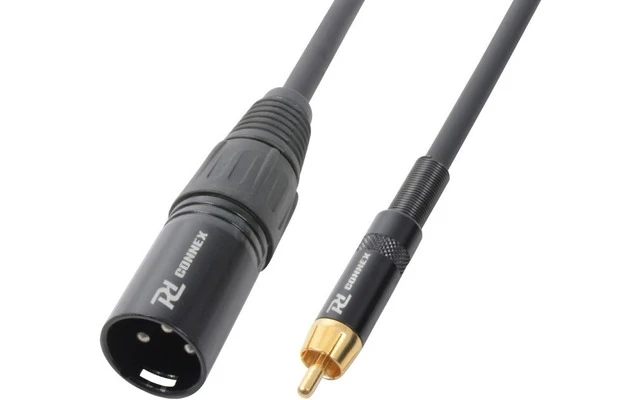 PD Connex Cable XLR Macho -RCA Macho 3.0m