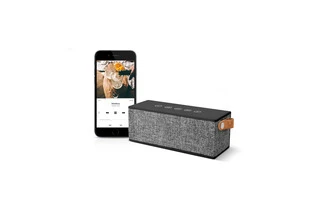 Altavoz Bluetooth Rockbox Brick Fabric Edition Concrete Fresh'N Rebel