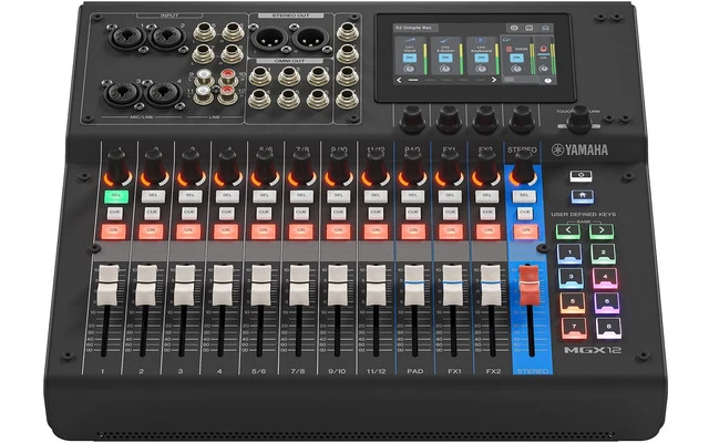 Imagenes de Yamaha MGX12 BK