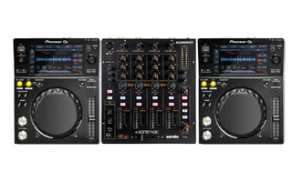 A&H Xone 43:C + 2 x Pioneer XDJ-700