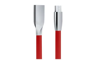 Cable USB TWIST Rojo Micro USB (carga y datos) 2A 1m muvit life