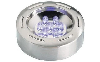 Spot con Led empotrado o de pared azul