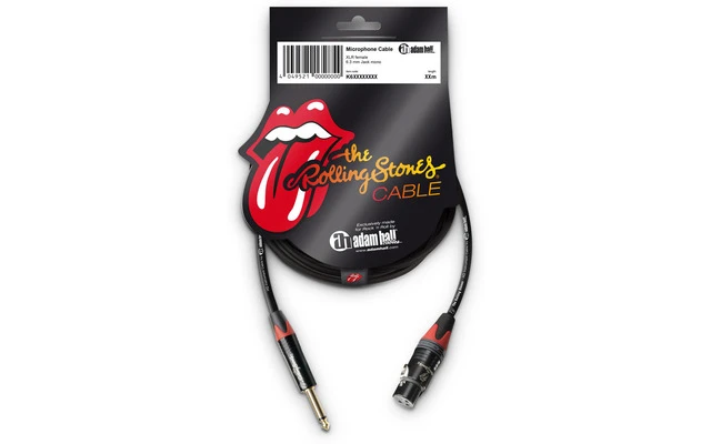 Adam Hall The Rolling Stones® - Cable Neutrik de XLR a Jack 10 m
