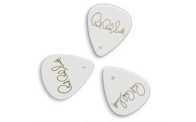 PRS Guitars Pack 12 Puas Thin PRS Sign WH