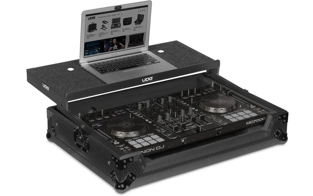 UDG FlightCase Denon MC 7000 Black Plus Laptop