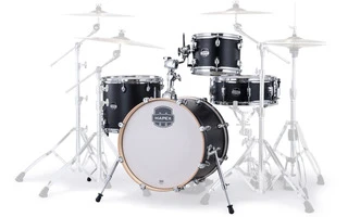 Mapex MM486SKD Drum Set Mars Maple 4 Pcs Matte Black