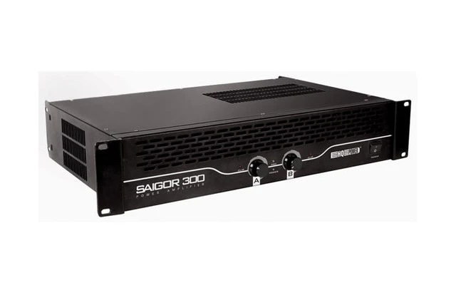 SAIGOR 300 - AMPLIFICADOR DE POTENCIA 2 x 400W RMS (19")