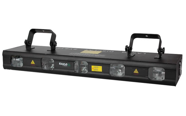 Ibiza Light LAS560RGBYP-5 - láser 560mW RGB DMX