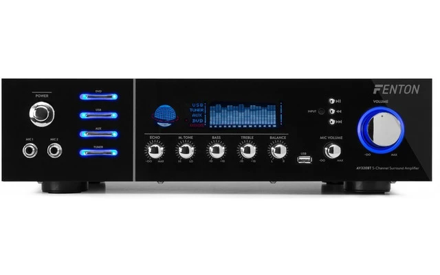 Fenton AV320BT Amplificador Surround 5 Canales