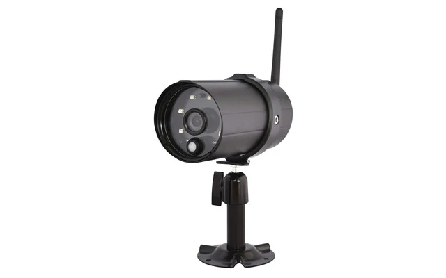 Cámara de exterior HD IP66 con Wi-Fi negra para SAS-CLALARM sistemas