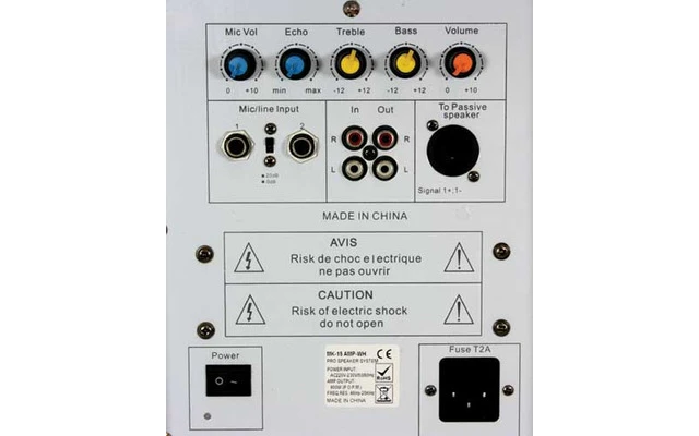 Ibiza Sound MK15A Blanco