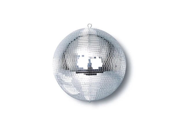 Mark WHITE MIRROR BALL 12"