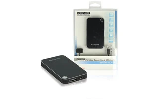 Batería auxiliar portátil USB de 3000 mAh