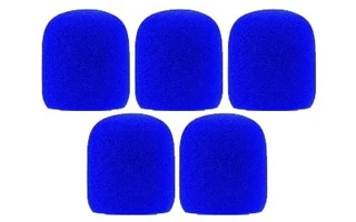 Pack: Espuma quitavientos azul - 5 unidades
