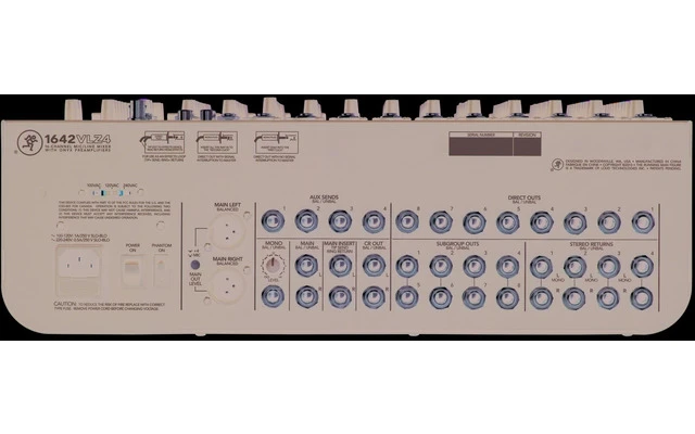 Imagenes de Mackie 1642 VLZ4 - Stock B