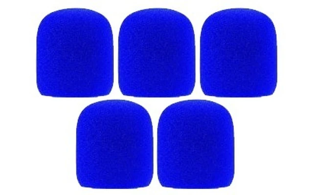 Pack: Espuma quitavientos azul - 5 unidades