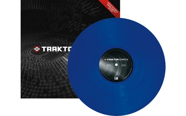 Traktor Scratch Control Vinyl MK2 Azul