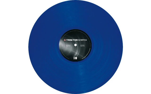 Traktor Scratch Control Vinyl MK2 Azul