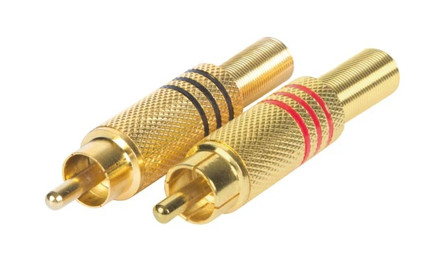 2 x Conector RCA Macho