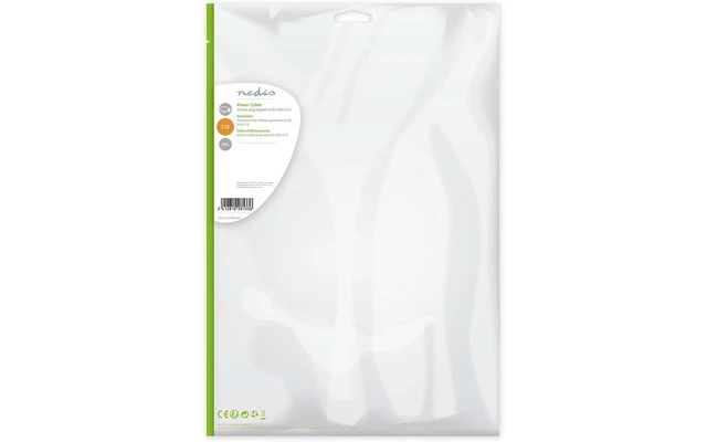 Cable de alimentación Schuko Macho en Ángulo - IEC-320-C13 - 10 metros - Negro