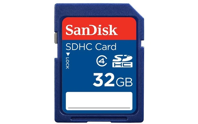 SanDisk 32 GB Class 4 SDHC - SDSDB-032G-B35