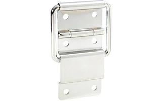 Adam Hall Hardware 2528 - Bisagra de parada media niquelada