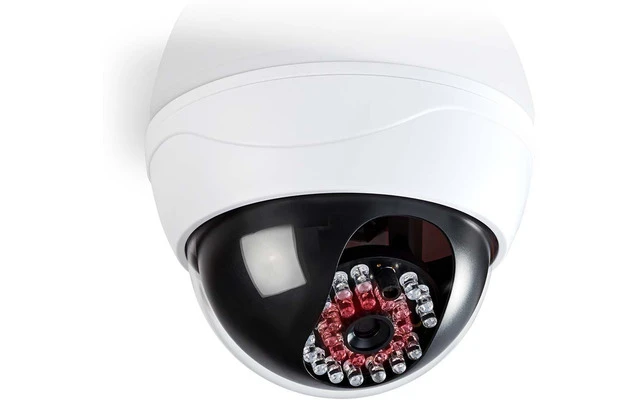 Cámara de Seguridad Simulada - Domo - IP44 - Blanco