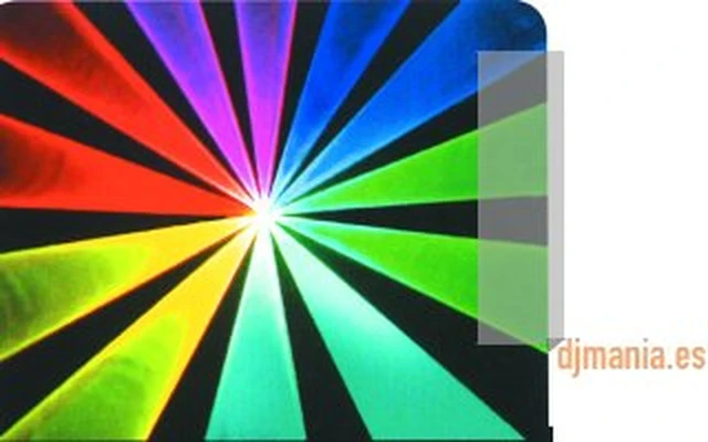 Laser 240 mW - Rojo . Verde y Azul