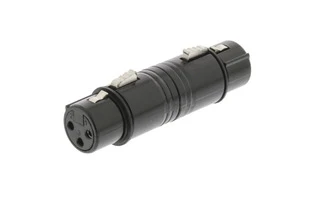 Adaptador XLR XLR 3-pin Hembra - XLR 3-pin Hembra Negro - Sweex SWOP15920B