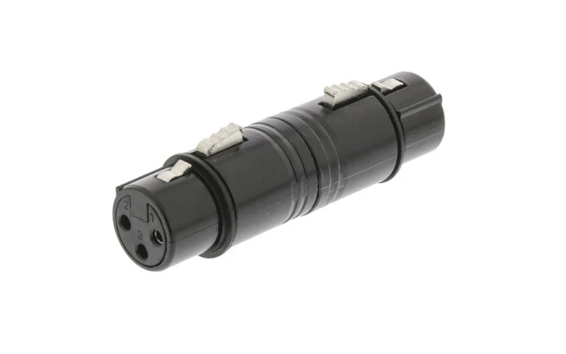 Adaptador XLR XLR 3-pin Hembra - XLR 3-pin Hembra Negro - Sweex SWOP15920B