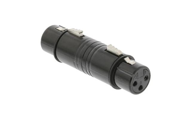 Adaptador XLR XLR 3-pin Hembra - XLR 3-pin Hembra Negro - Sweex SWOP15920B