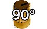 DJ Techtools Chroma Caps Super Knob 90º Oro