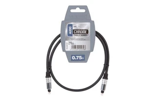 Conector Toslink macho a conector Toslink macho / estándar / 0.75m