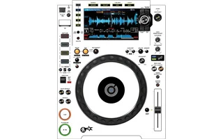 CDJ 2000 Nexus 2 Skin - White Aka Star Trooper