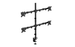 EWENT - SOPORTE DE ESCRITORIO PARA 4 MONITORES - MÁX. 32" / 8 kg