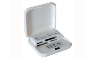 LECTOR/EDITOR MULTITARJETA USB 2.0, 4 PUERTOS - DISEÑO COMPACTO