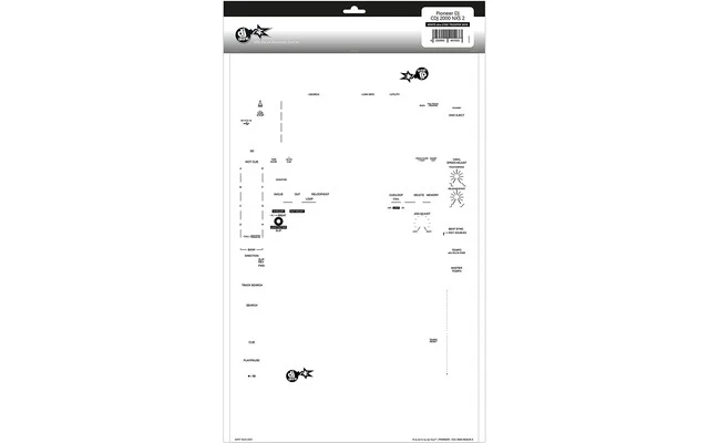 CDJ 2000 Nexus 2 Skin - White Aka Star Trooper