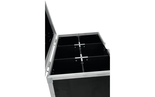 Roadinger Flightcase para 6 soportes para micrófono 