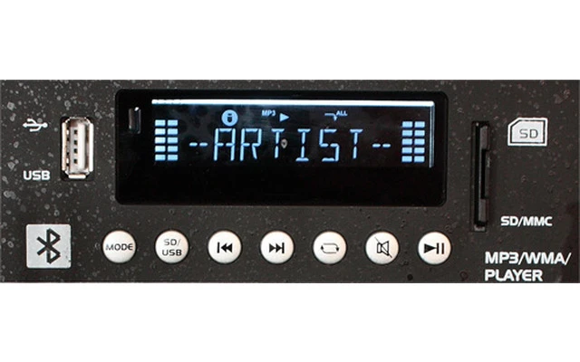 Ibiza Port 15 UHF BT White