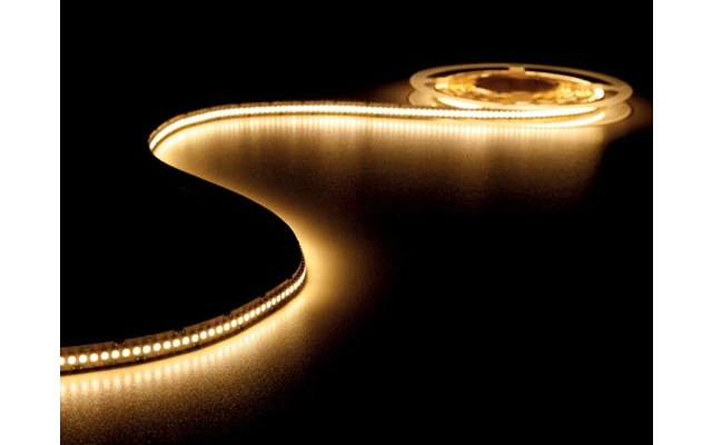 CINTA DE LEDs FLEXIBLE - COLOR BLANCO CÁLIDO 2700K - 1200 LEDs - 5m - 24V