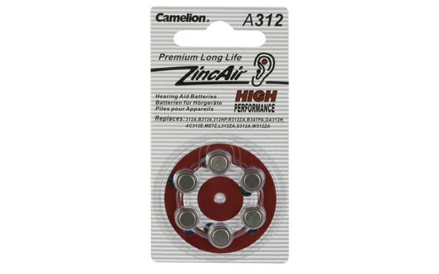 ZINC-AIRE Camelion 1.4V (6 uds./blister)