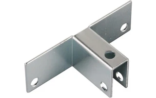 Adam Hall Hardware 4292 Escuadra plana para divisiones internas 9,2 mm