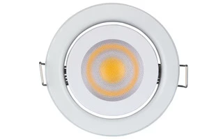 FOCO LED EMPOTRABLE 5 W - GU10 - 230 V - BLANCO CÁLIDO