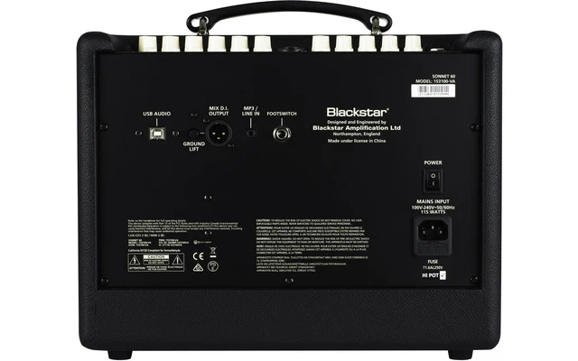 BlackStar Sonnet 60 Black