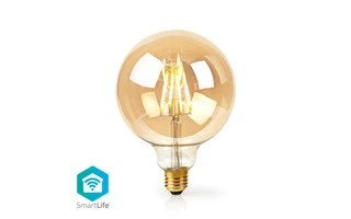 Bombilla LED Wi-Fi Inteligente de Filamento - E27 - 125 mm - 5 W - 500 lm - Nedis WIFILF10GDG125