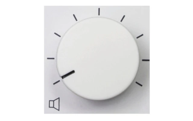 Audac VC 3208 W Control de Volumen  remote embutido en Pared blanco