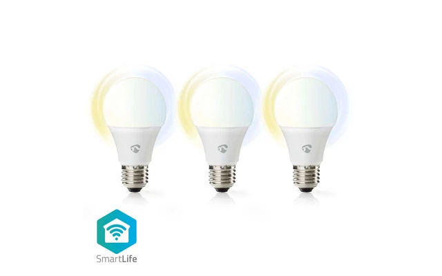 SmartLife LED Bulb - Wi-Fi - E27 - 806 lm - 9 W - Warm to Cool White - 2700 - 6500 K