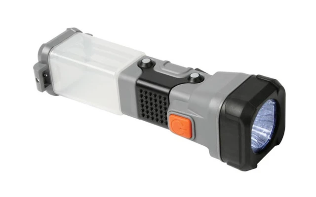 Faro y linterna de camping con LEDs multifunción